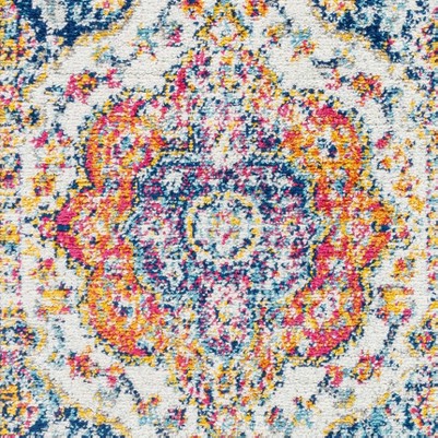light gray, white, fuchsia, gray, mustard, orange, sky blue, navy
