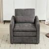 KTMBDW Sofa Accent Chair, 31" Reading Chair with Double Plush Cushion,  Accent Chairs Comfy Single Chairs for Living Room, Bedroom - 3 of 4