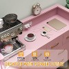 8 Drawer Dresser for Bedroom with LED Light and Charging Station, Modern Wide Chest of Drawers with Open Storage - 3 of 4