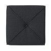 GDFStudio Tammy Modern Fabric Tufted Square Ottoman with Tonal Piping - 4 of 4