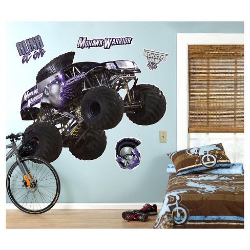 Monster Jam Mohawk Warrior Giant Wall Decals