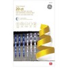 GE Color Choice 20-Count Dual Color 100 LED Ice Crystal Icicle Lights Blue/White - 4 of 4