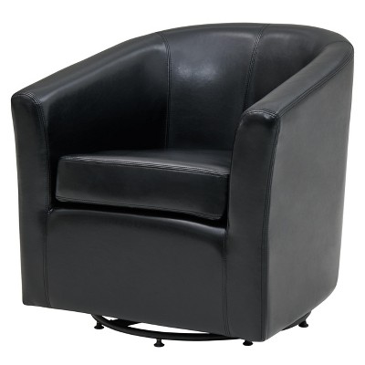 New Pacific Direct Hayden Swivel Bonded Leather Chair