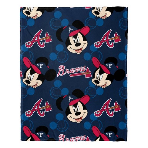 Mlb Atlanta Braves Mickey Silk Touch Throw Blanket And Hugger Target