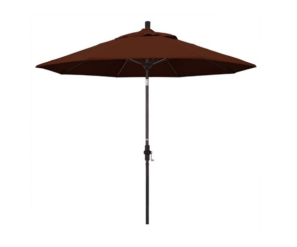9' Patio Umbrella in Brick - California Umbrella