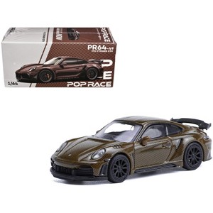 992 Stinger GTR Brown Carbon 1/64 Diecast Model Car by Pop Race - 1 of 3