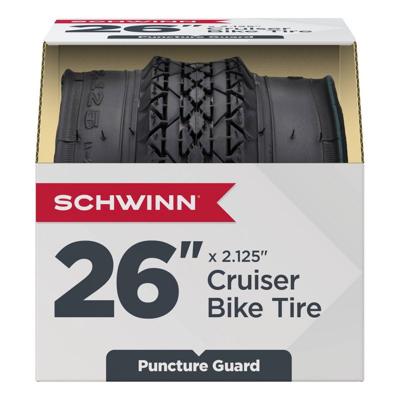 Schwinn 26&#34;x2.125&#34; Bike Tire with Flat Protection, 1 of 7