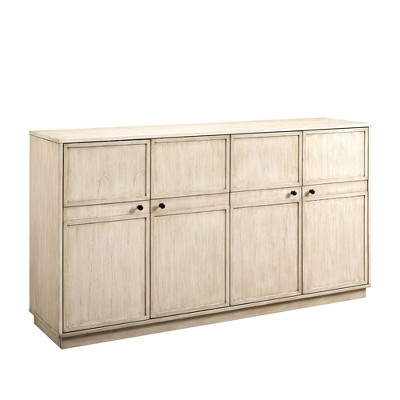 Inspire Q 62" Helga Classic 4 Door Sideboard Birch : 20x20 Inch Polyester, Machine Washable Cloth Napkins