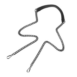 Unique Bargains Metal Corrosion-Resistant PU Leather Purse Flat Chain Strap - 1 of 4