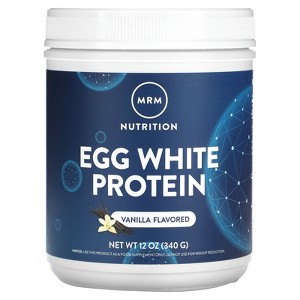 MRM Nutrition Egg White Protein, Vanilla, 12 oz (340 g) - 1 of 2