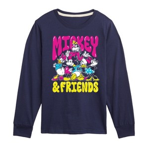 Boys' - Disney - Mickey And Friends Long Sleeve Graphic T-Shirt - 1 of 4
