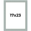 PosterPalooza | Refined Blue Picture Frame - UV Acrylic, Foam Board Backing, Hanging Hardware - 2 of 4