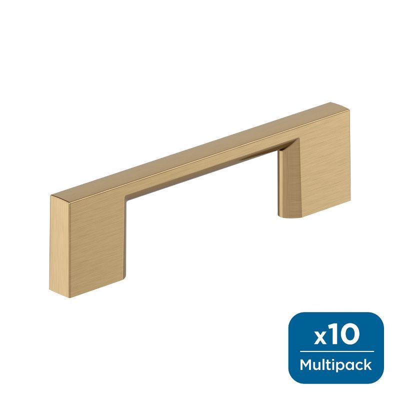 Amerock Cityscape Cabinet or Furniture Pull, 10 Pack, 1 of 5