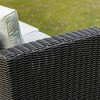 Resenkos 2 Pieces Patio Wicker Corner Sofa Set, Outdoor Sectional Furniture, - 4 of 4