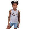 The Juniper Shop Mini Smiley Smile Outline Toddler Tank - 3 of 4