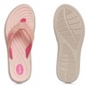 Womens Memory Foam Textured Flip Flop Sandal - 4 of 4
