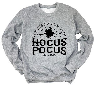 Simply Sage Market Women's Graphic Sweatshirt Hocus Pocus Witch - 1 of 4