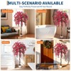Orieon 5FT Artificial Bougainvillea Tree with Pink Flowers, Faux Tall Bougainvillea Plant with Natural Trunk for Indoor Outdoor Decor - 4 of 4