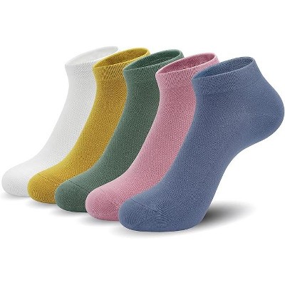 SERISIMPLE Women’s Bamboo Ankle Socks – Ultra-Thin, Breathable Mesh, Lightweight Low-Cut