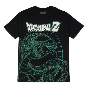 Dragon Ball Z Men's Shenron Magic Dragon Outline Short Sleeve T-Shirt - 1 of 3