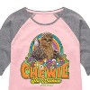 Girls' - Star Wars - Retro Chewy Shirt Tail Raglan Graphic T-shirt - 2 of 3