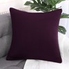 PiccoCasa Home Sofa Hidden Zipper Square Throw Pillowcase 18" x 18" - 2 of 4