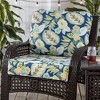 Kensington Garden 2pc Outdoor Chair Back Cushion Set - 2 of 4