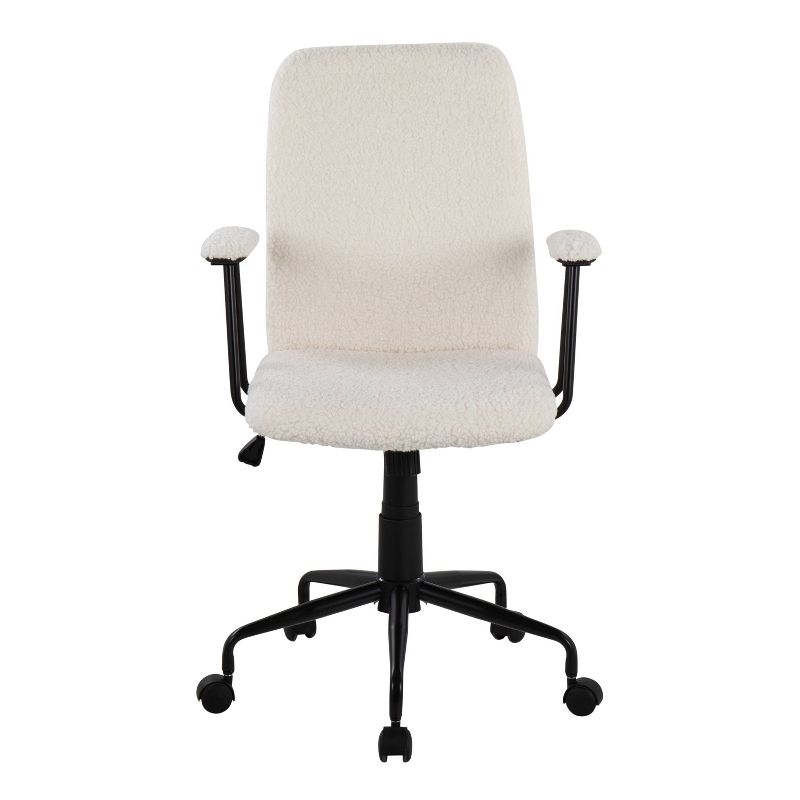 Fredrick Office Chair Black/White - LumiSource, 5 of 10