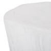 Sapphtopaz Outdoor End Table Modern Outdoor End Table Outdoor Side Table, Patio Table Small Table for Backyard, Balcony, Porch - 2 of 4