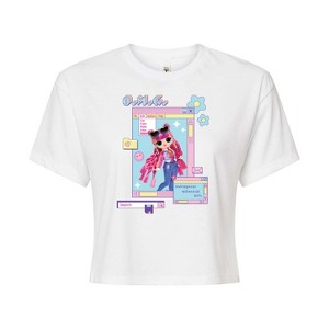 Women's - LOL Surprise! - Outrageous Millennial Girls Cropped Graphic T-Shirt - 1 of 4