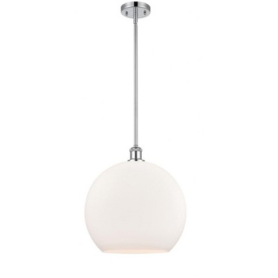 Athens - 1 Light Pendant In Industrial Style-16.38 Inches Tall and 13.75 Inches Wide