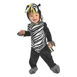 Infant Zany Zebra Costume - Size 12-18 months - Black