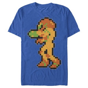 Men's Nintendo Metroid Pixelated Samus T-Shirt - 1 of 4
