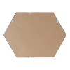 Calder Hexagon Wall Mirror - Kate & Laurel All Things Decor - image 4 of 4