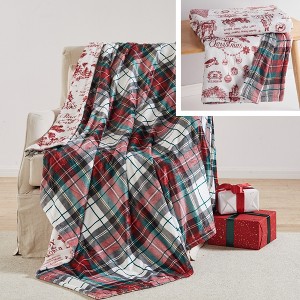 Yuletide Reversible Blanket - Levtex Home - 1 of 4
