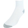 CTM Men's Cotton Blend Ankle Socks (4 Pair Pack) - 3 of 4
