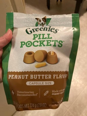 Greenies pill shop pockets peanut butter