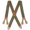 CTM Men's Big & Tall Non-Elasticized Button End Work Suspenders - 4 of 4