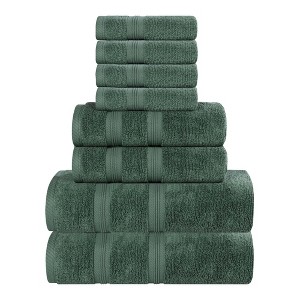 Smart Dry Cotton Medium Weight Solid Towel Set by Blue Nile Mills - 1 of 4