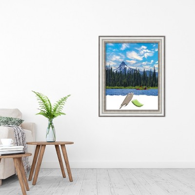 Classic Silver Polystyrene Wall Picture Frame 22x28