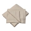 Dsvimoy Bedding Set 4 Piece Brushed Microfiber Fade and Shrinkage Resistant for Bedroom Use, White, 12"*10"*3" - 2 of 4