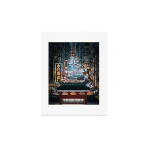 Deny Designs Tristan Zhou Hong Kong Market Street Art Print - 1 of 4