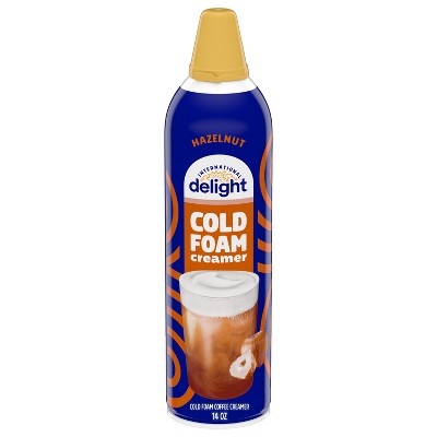 International Delight Cold Foam Hazelnut Creamer – 14oz