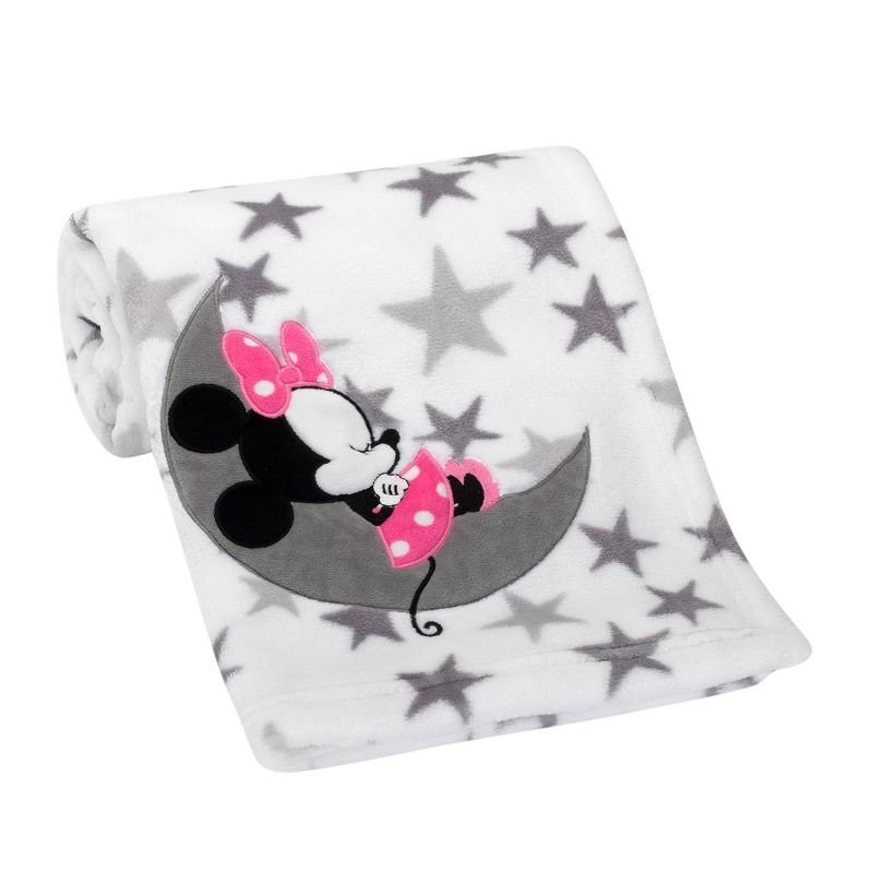 Lambs &#38; Ivy Disney Baby Nursery Baby Blanket - Minnie Mouse, 3 of 6