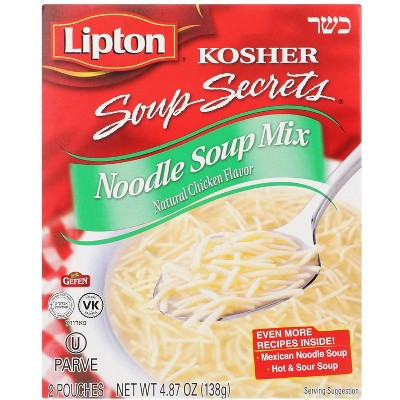 Lipton, Soup Mix Kosher Chicken Noodle, 4.09 Oz