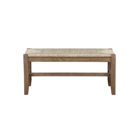 Target wood hot sale bench