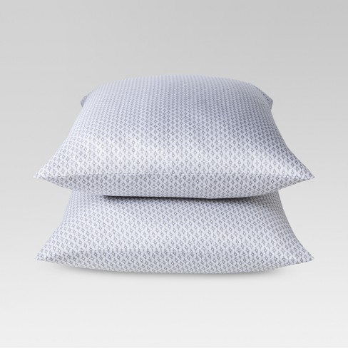 threshold gray king pillowcase count printed performance thread target