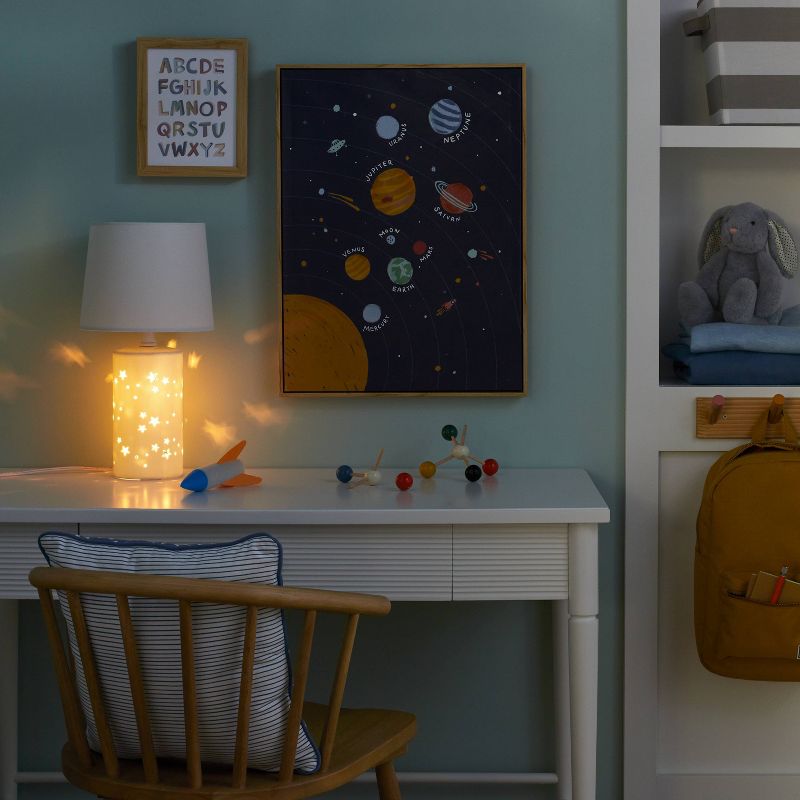 2-in-1 Starry Kids' Table Lamp White - Pillowfort™, 5 of 12