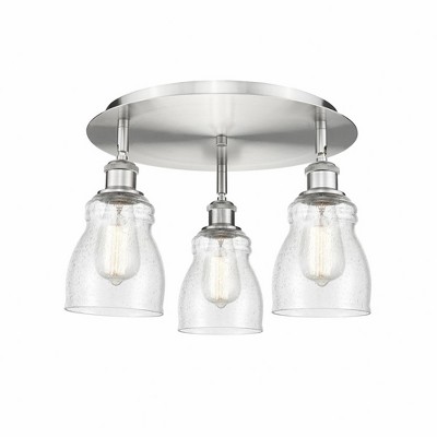 Ellery - 3 Light Flush Mount In Nautical Style-9.5 Inches Tall and 16.5 Inches Wide