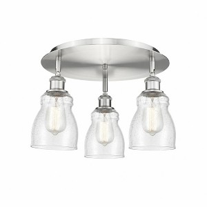 Ellery - 3 Light Flush Mount In Nautical Style-9.5 Inches Tall and 16.5 Inches Wide - 1 of 1
